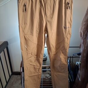 Women's Tan Track Pants